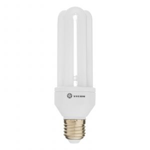 Лампа компактная люминесцентная, дуговая, 20 W, 2700K, E27, 8000ч Stern