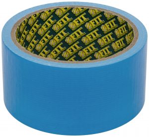 Лента клейкая универсальная армированная "Ductape", синяя, 48 мм х 10 м