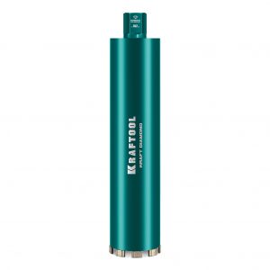 KRAFTOOL DIAMOND 102 мм (450 мм, 1 1/4″, лазерная сварка сегментов), Алмазная Коронка по железобетону (29825-102)