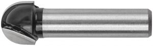 Фреза пазовая галтельная, DxHxL = 12х9,5х42 мм