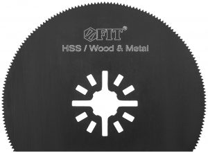 Полотно пильное фрезерованное дисковое прямое, Bi-metall Co 8%, 80х0,65 мм