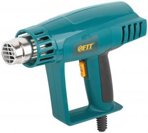 Фен технический 2000 Вт; 250/500 °C; 250/550 л/мин; рез. накл.; коробка