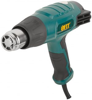 Фен технический 2000 Вт; 60/400/600 °C; 300/500/500 л/мин; рез. накл.; коробка