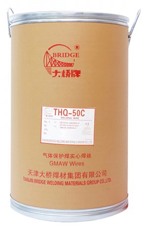 Проволока сварочная омедненная THQ-50C "Bridge"  1,2 мм (бочка 350 кг)