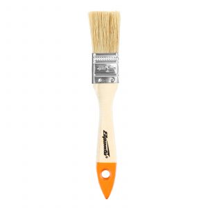 Кисть плоская Slimline 1" (25 мм) натуральная щетина, деревянная ручка Sparta